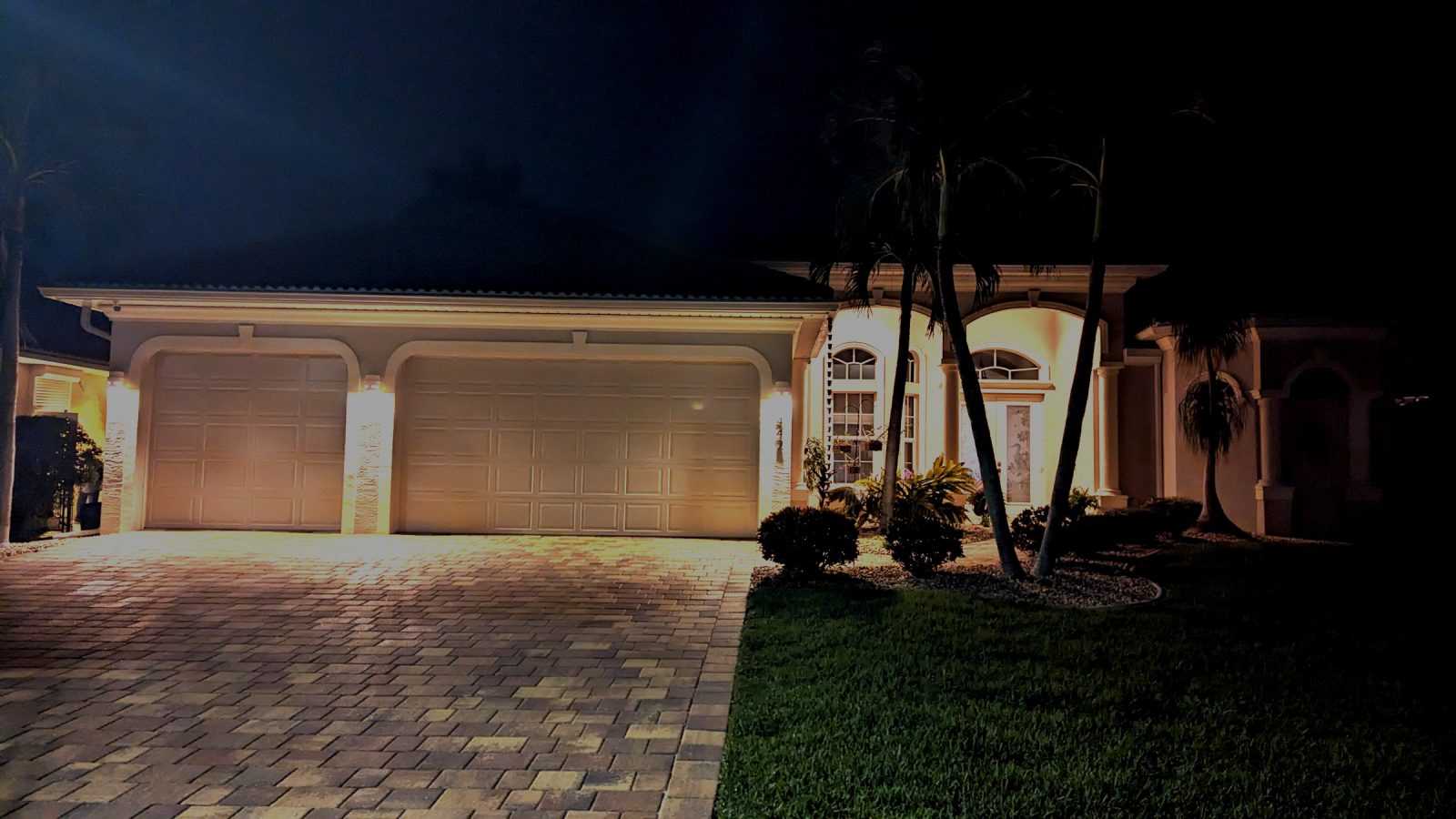 1442 SW 54th Terrace, Cape Coral, FL 33914 For Sale, at night